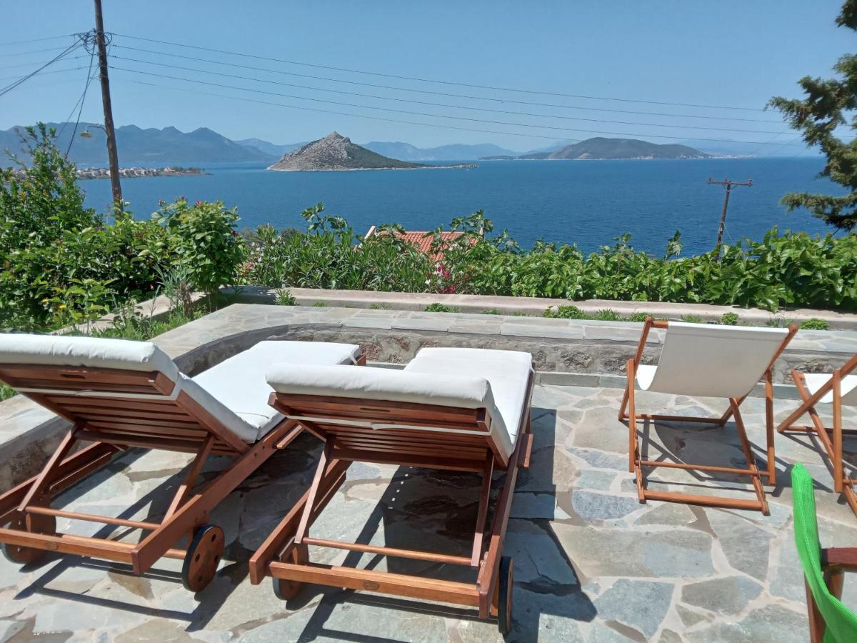 Fantastic House With A Wonderful View Of The Sea Villa Kapotidhes Ngoại thất bức ảnh