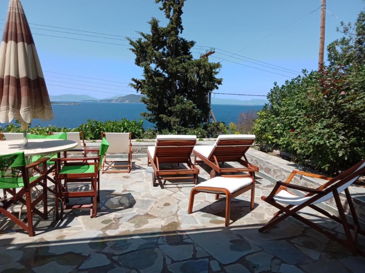 Fantastic House With A Wonderful View Of The Sea Villa Kapotidhes Ngoại thất bức ảnh