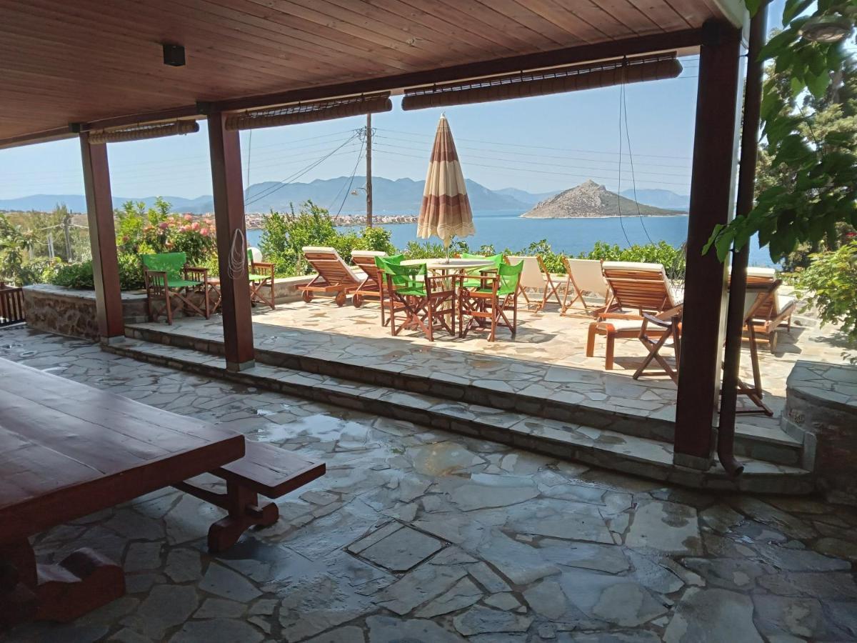 Fantastic House With A Wonderful View Of The Sea Villa Kapotidhes Ngoại thất bức ảnh